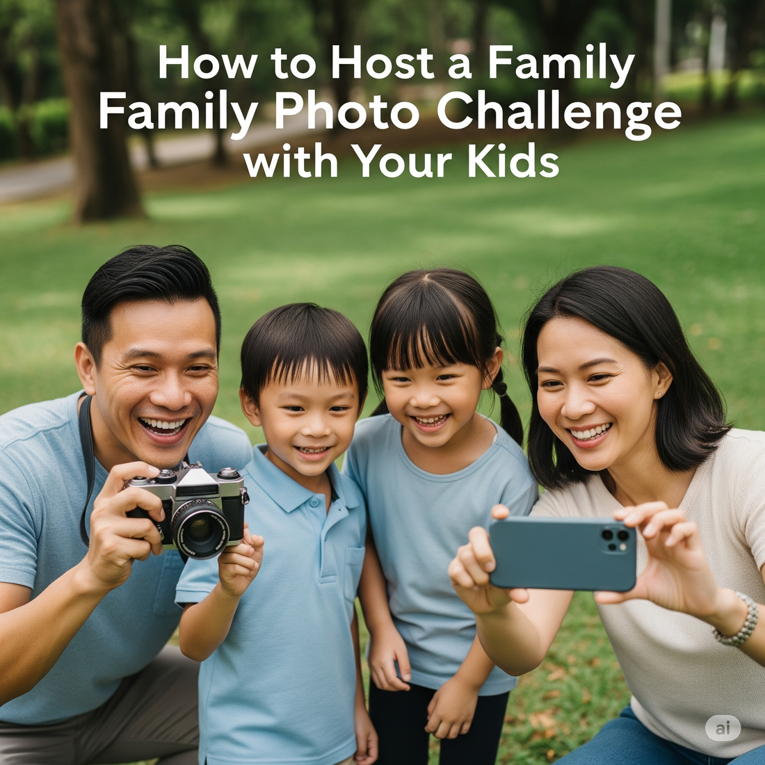 Family Photo Challenge with Your Kids