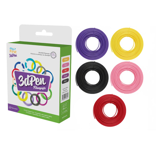 Filament Refill for myFirst 3dPen Make | PCL Filaments 5 Colors