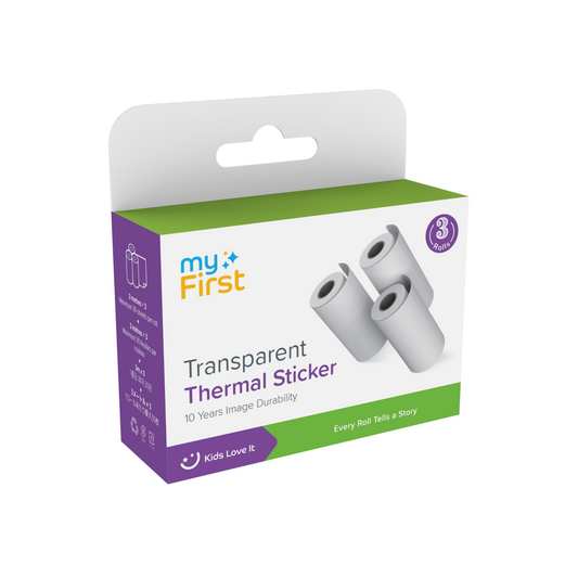 Thermal Sticker Transparent 2.0 for myFirst Camera Insta 20/Insta 2/Insta Wi