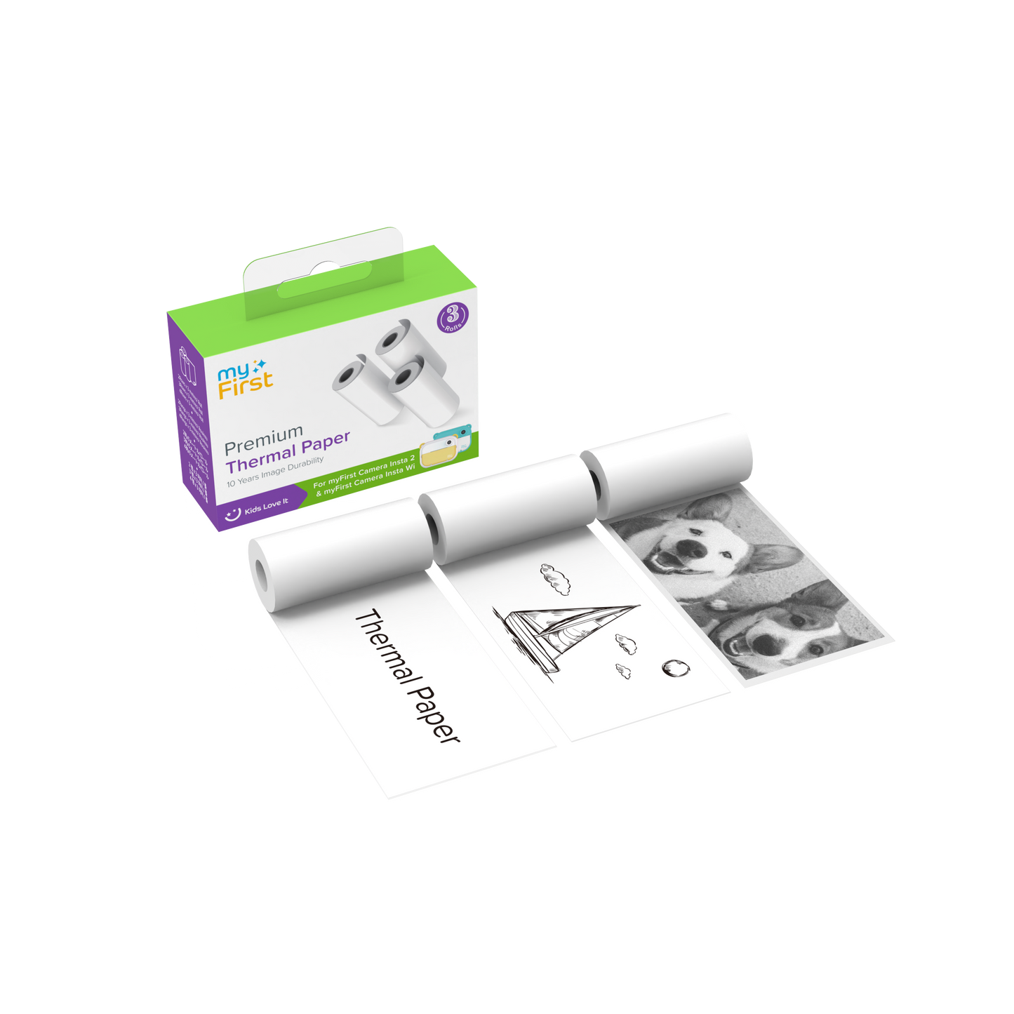 Thermal Paper for myFirst Camera Insta 2/Insta Wi/Insta 20