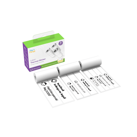 Thermal Sticker White Label for myFirst Camera Insta Wi
