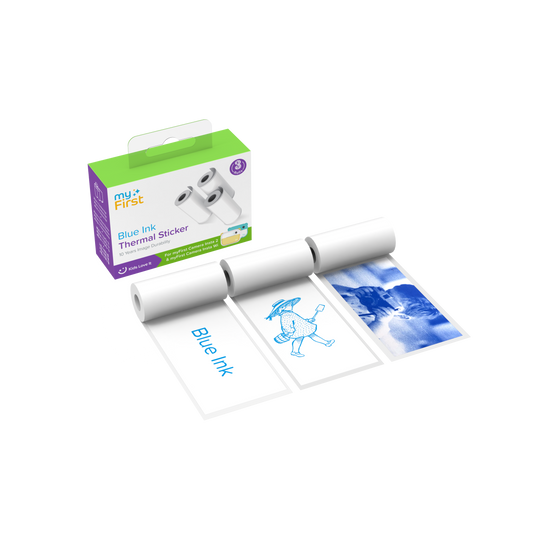 Thermal Sticker White with Blue Ink for myFirst Camera Insta 2/Insta Wi/Insta 20