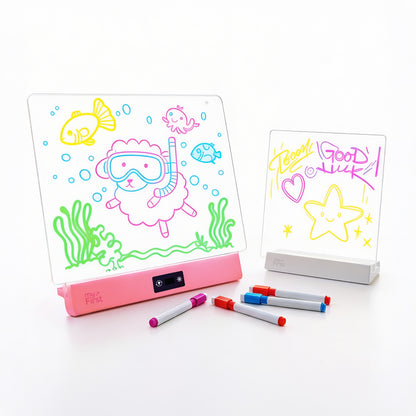 myFirst Sketch Clear — Glowing Light Board for Kids