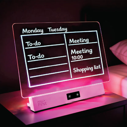 myFirst Sketch Clear — Glowing Light Board for Kids