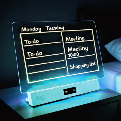 myFirst Sketch Clear — Glowing Light Board for Kids