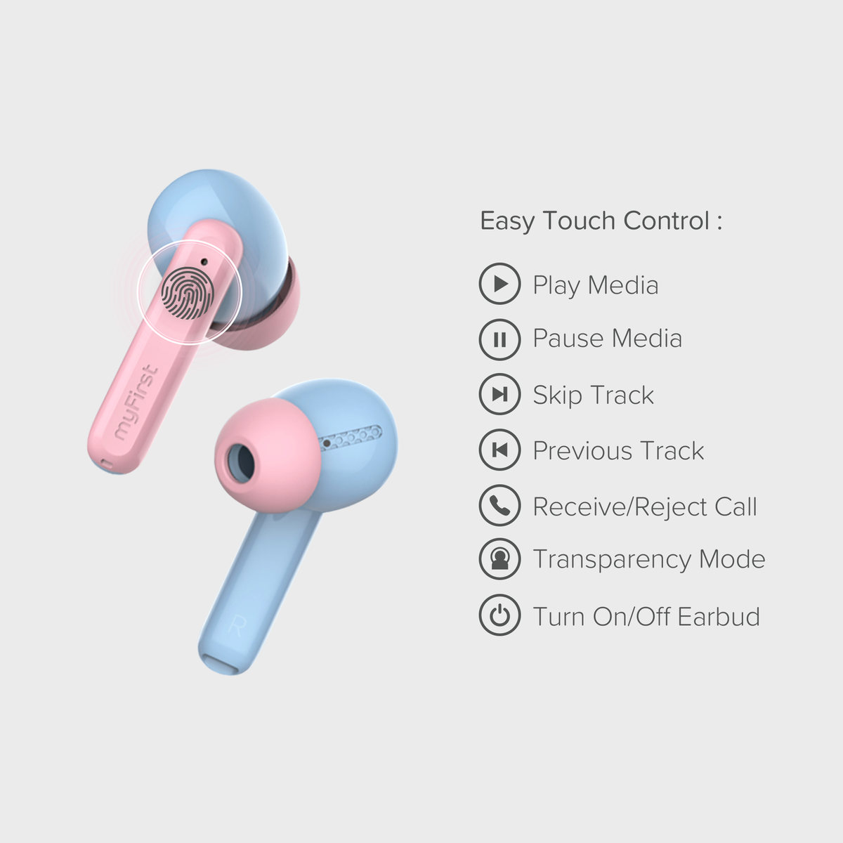 How to use myFirst CareBuds: the best kids earphones