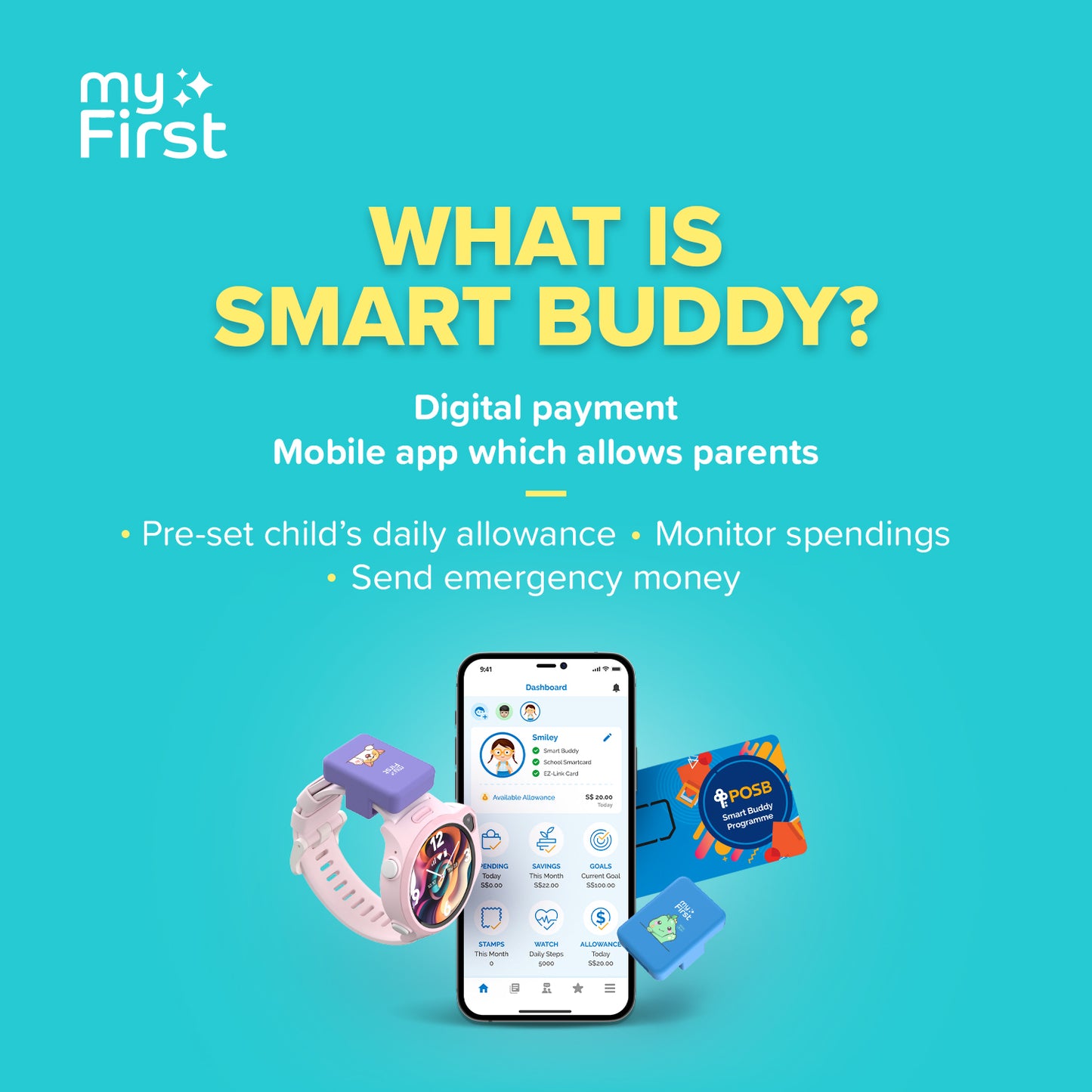 POSB Smart Buddy Tag