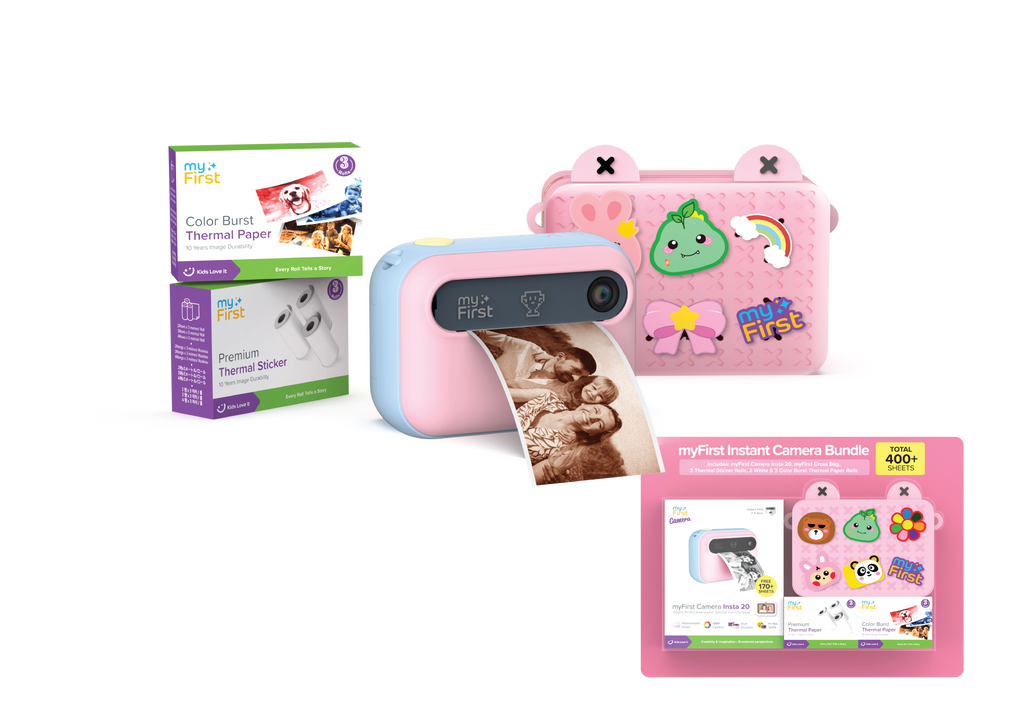 myFirst Camera Insta 20 Bundle Set | 400+ Prints Included