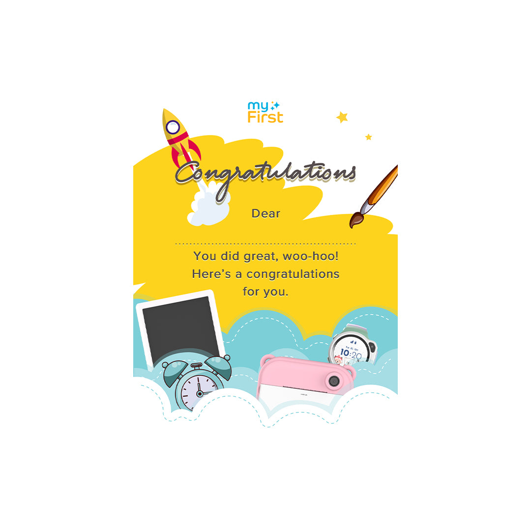 myFirst congratulations cards - C